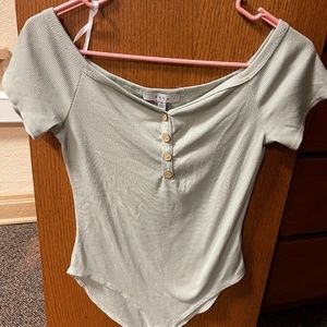 Light Green Body Suit